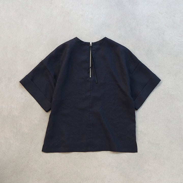 ★ミモレ別注・NAVE半袖ブラウス【数量限定】