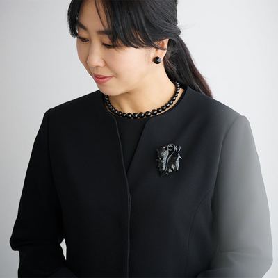 ★ミモレ×ザ ライナー ブラックフォーマルワンピース