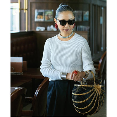 ★＜数量限定・追加受注＞ミモレ別注KOリブニット【期間限定】