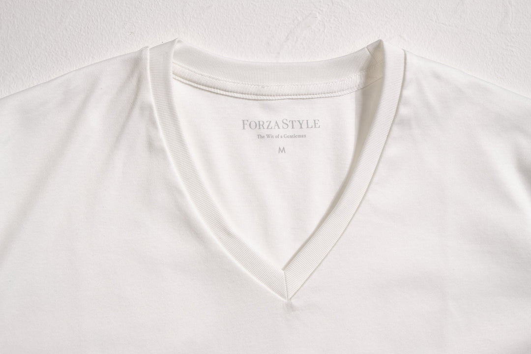 【FORZA STYLE】超・頂上Tシャツ Vネック ホワイト Mサイズ 超・頂上Tシャツ（Vネック） – K2CSTORE