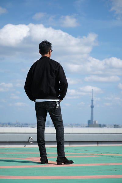 【本日13時まで】頂上カシミア MA-1ブルゾン
