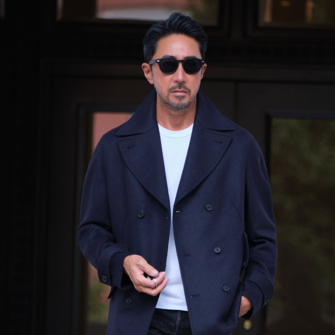 残りわずか】弩級のコート ジャッコーネ・ネイビー【本日13時まで