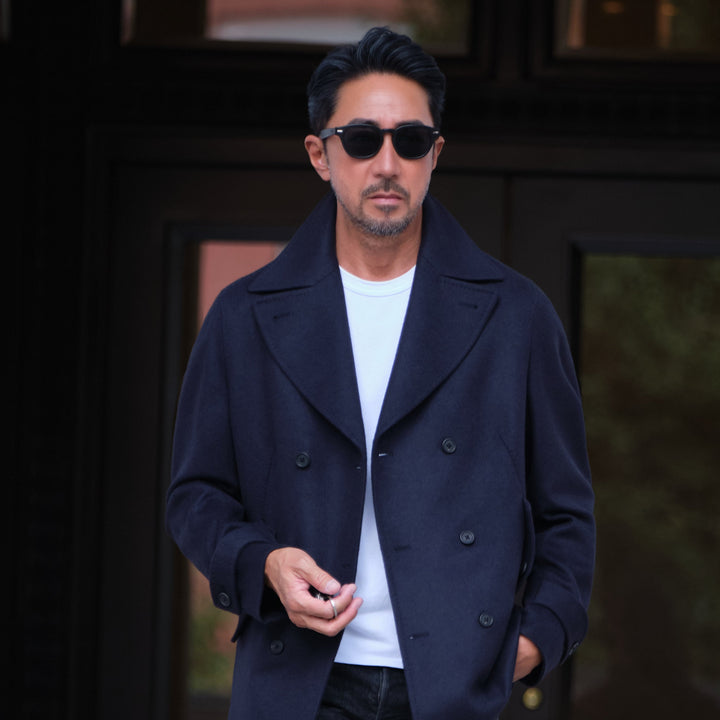 残りわずか】弩級のコート ジャッコーネ・ネイビー【本日13時