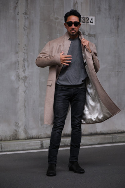 【完売御礼】頂上カシミア チェスターコート【オーダー上限到達 〆切】