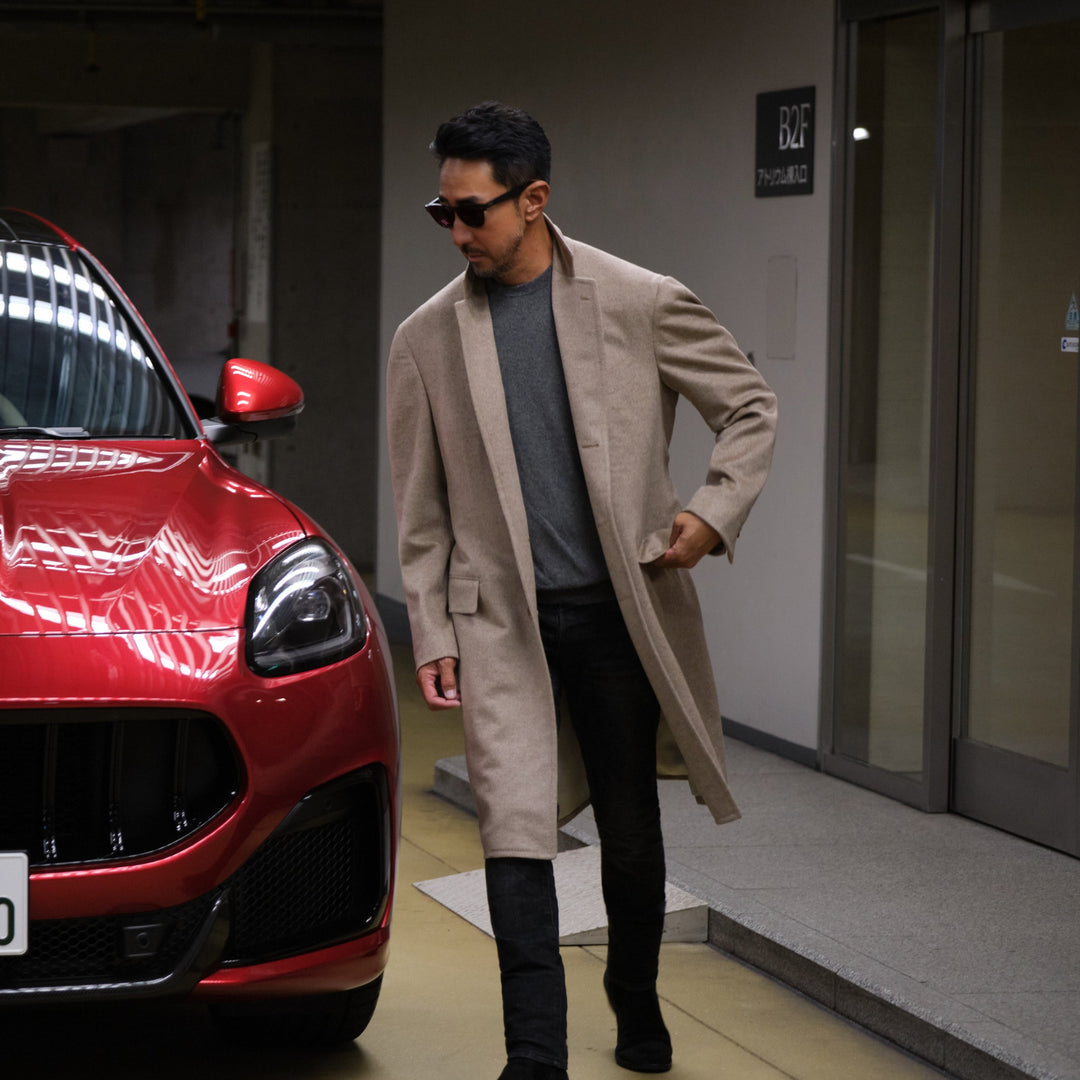 完売御礼】頂上カシミア チェスターコート【オーダー上限到達 〆切