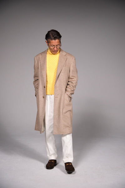 【完売御礼】頂上カシミア チェスターコート【オーダー上限到達 〆切】