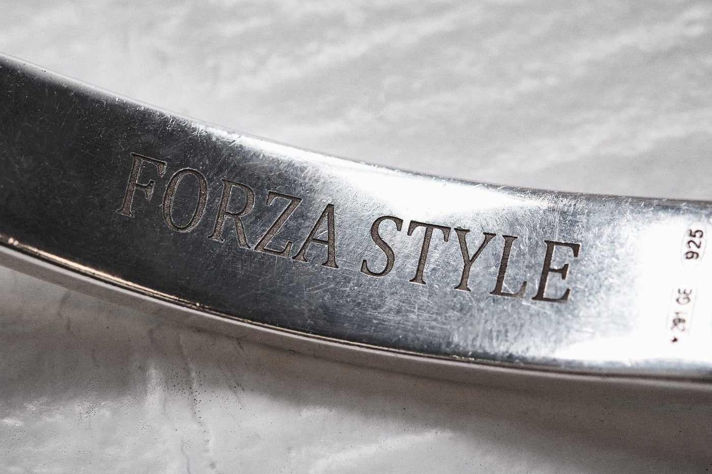 FORZA STYLE ハイエンド・シルバージュエリー IDブレスレット