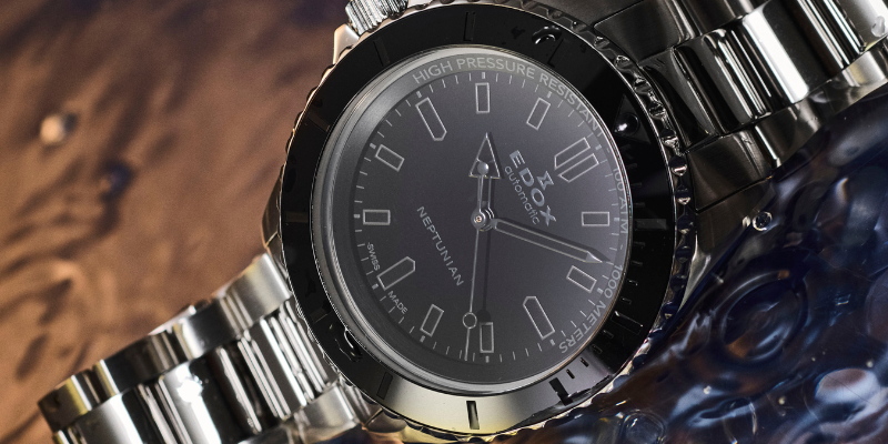 【完売御礼】EDOX ネプチュニアン レフティ【ロック福田プロデュース】