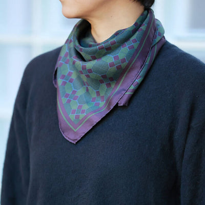 ★ミモレ別注・マニプリの後染めスカーフ【期間限定】