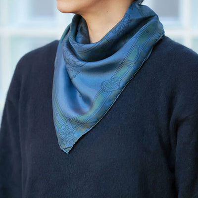 ★ミモレ別注・マニプリの後染めスカーフ【期間限定】