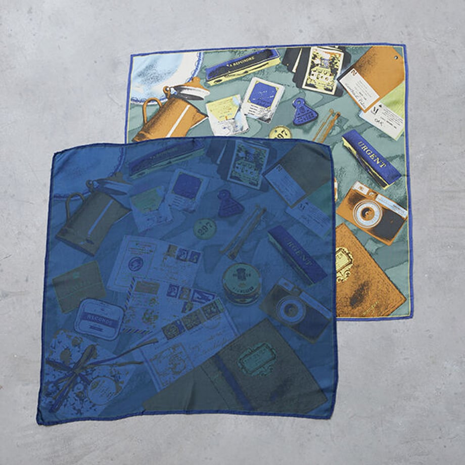 ★ミモレ別注・マニプリの後染めスカーフ【期間限定】