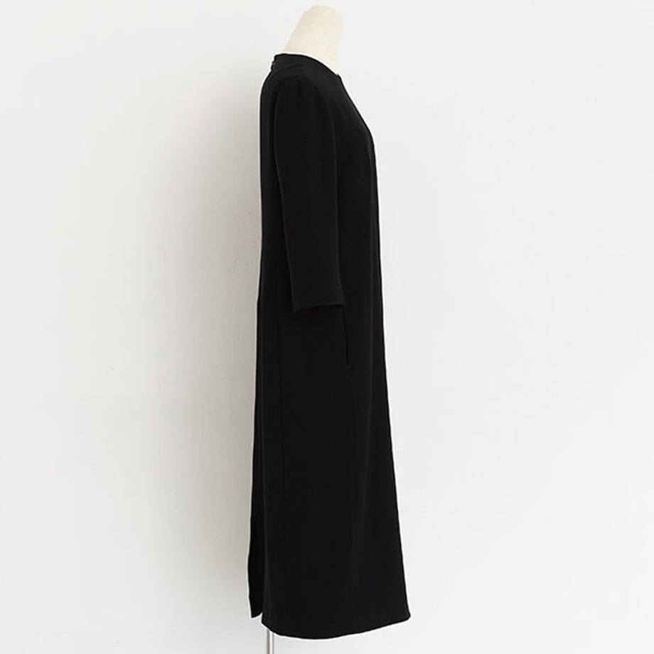 ★ミモレ×saqui ブラックフォーマルストレートワンピース【期間限定】