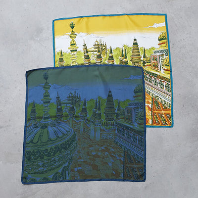 ★ミモレ別注・マニプリの後染めスカーフ【期間限定】