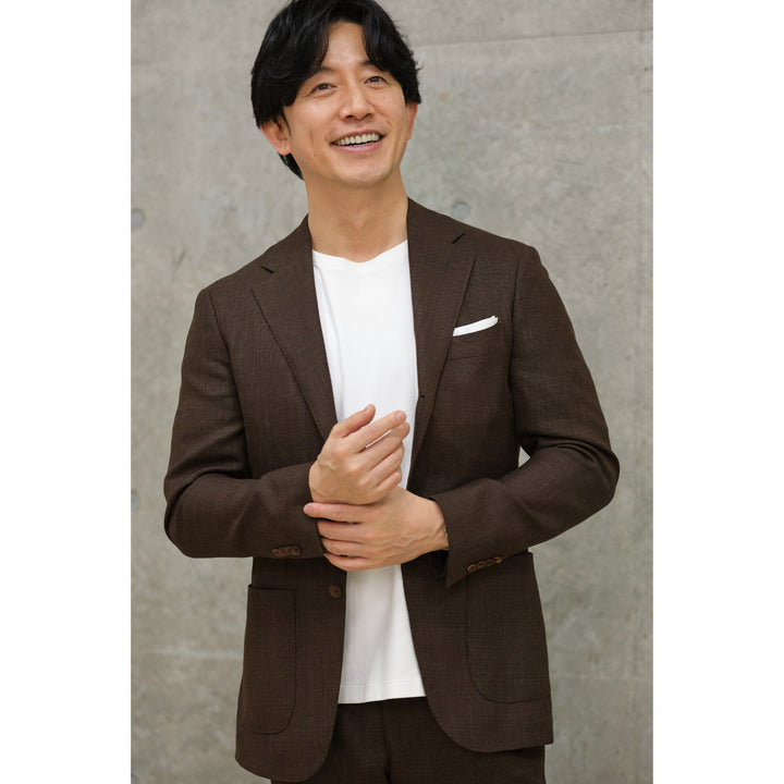 各色限定50着】頂上サマーセットアップ ジャケット【日本の匠シリーズ