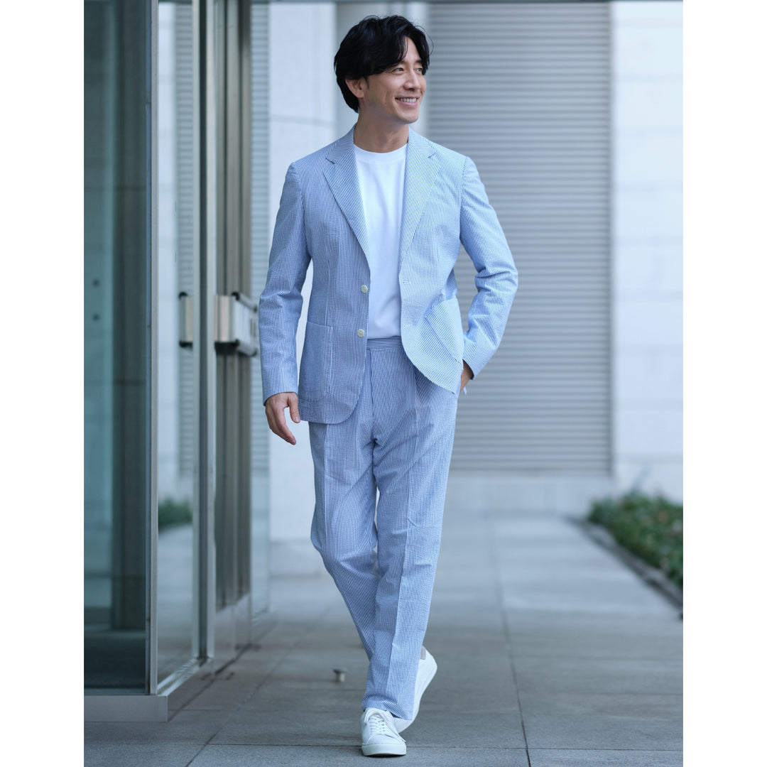 限定100着】頂上シアサッカージャケット【日本の匠シリーズ】 – K2CSTORE