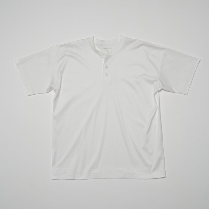頂上ヘンリーネックTシャツ【各色限定100着】 – K2CSTORE
