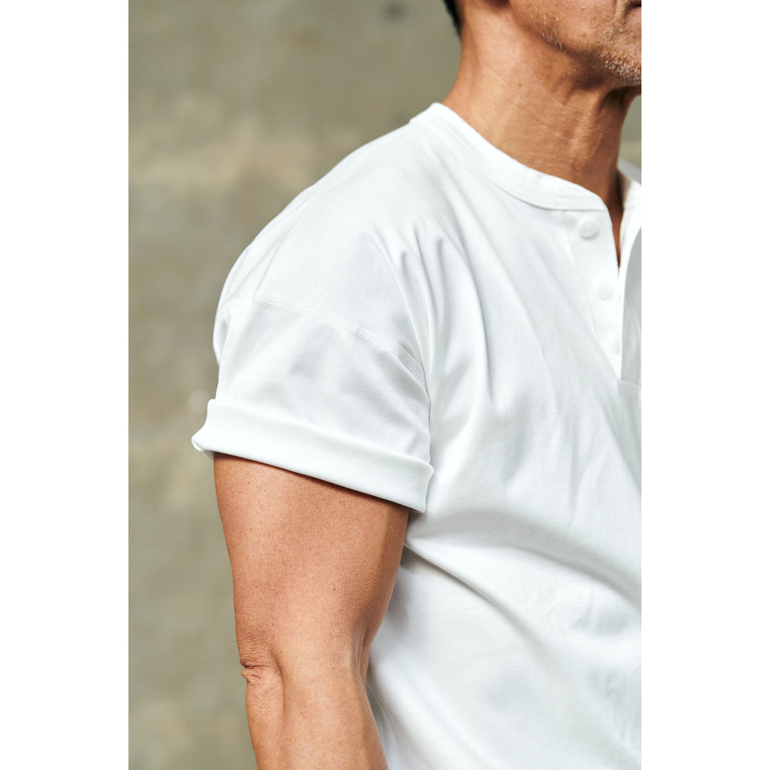 頂上ヘンリーネックTシャツ【各色限定100着】 – K2CSTORE