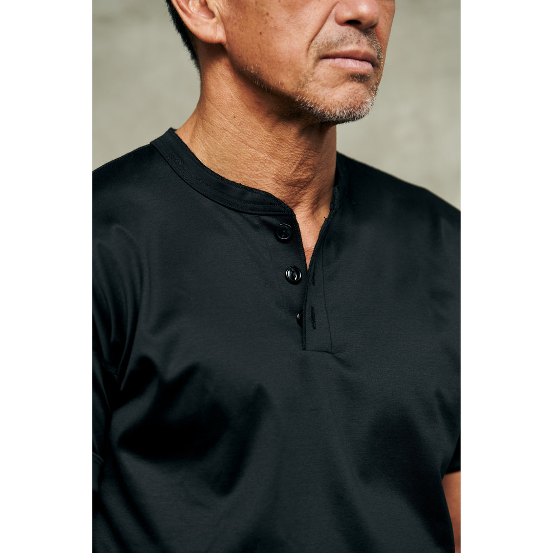 頂上ヘンリーネックTシャツ【各色限定100着】 – K2CSTORE