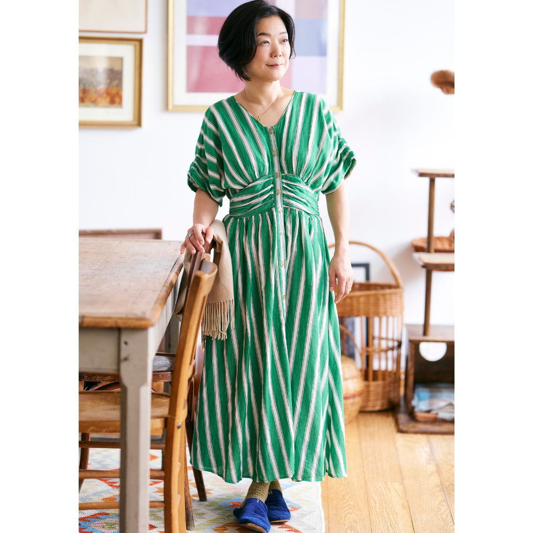 GOROGORO BOUTIQUE先行受注】ヌキテパ 着映えロングワンピース