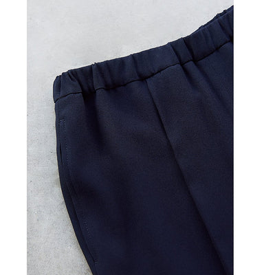 ★追加販売【ミモレ別注】ウィム ガゼット バックサテンイージーパンツ