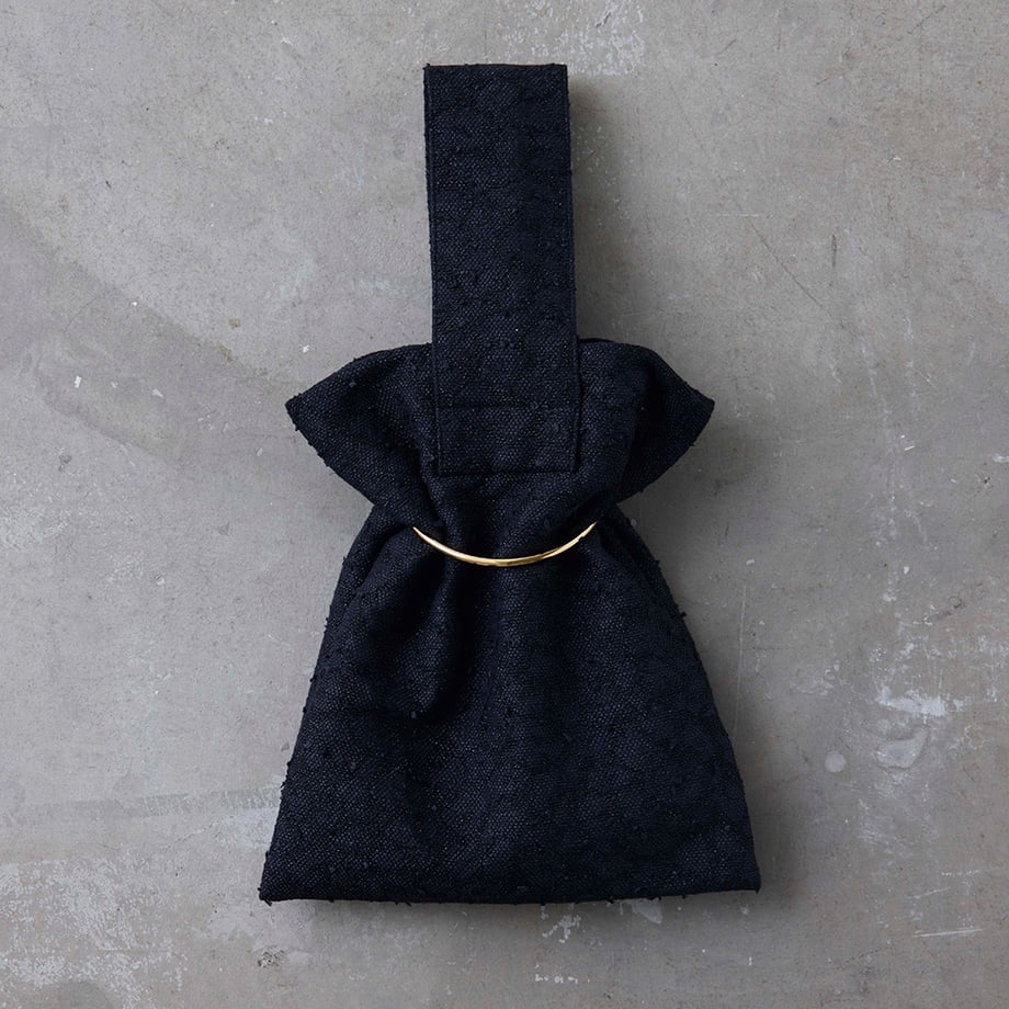 ★【ミモレ別注】ルレアッシュのレオパードツイードバッグ