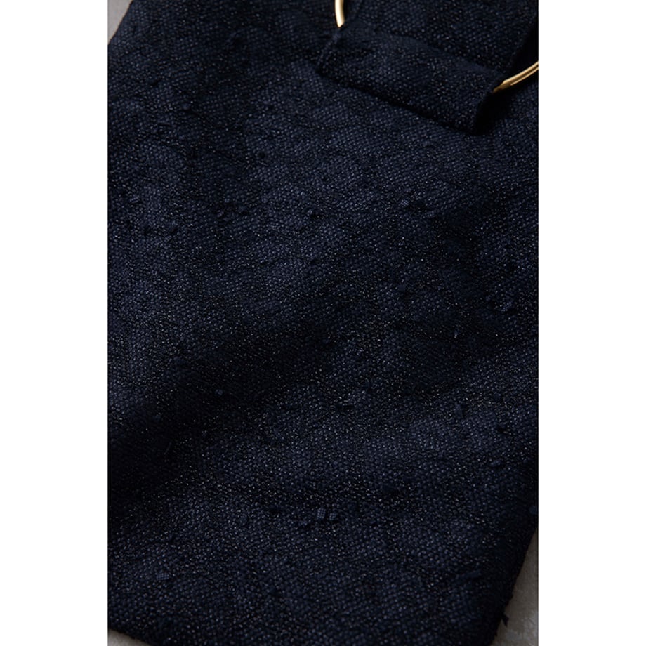 ★【ミモレ別注】ルレアッシュのレオパードツイードバッグ