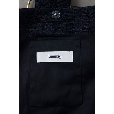 ★【ミモレ別注】ルレアッシュのレオパードツイードバッグ