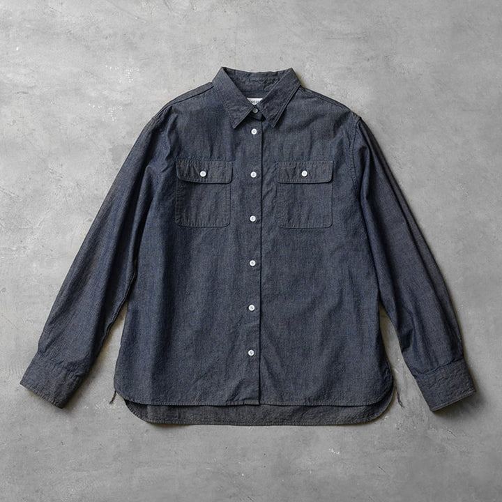 ☆【ミモレ別注】マイ ウィークネスのシャンブレーシャツ【数量限定