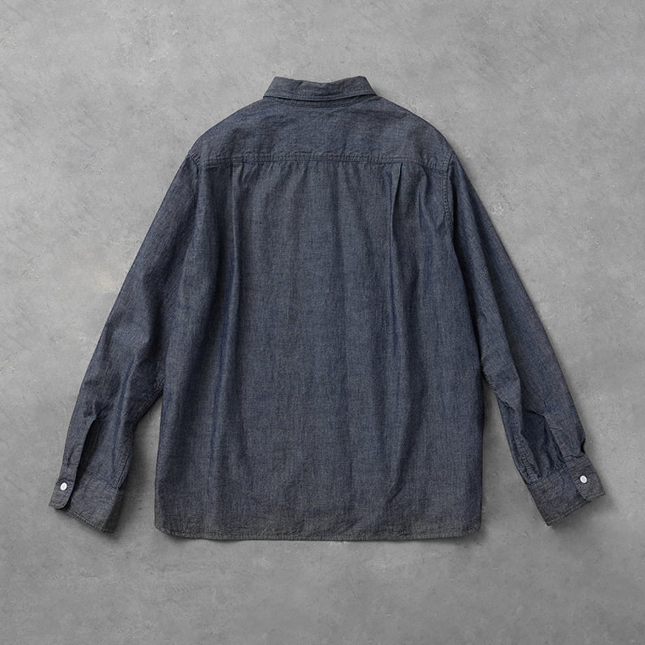 ★【ミモレ別注】マイ ウィークネスのシャンブレーシャツ【数量限定】