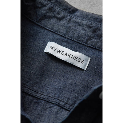 ★【ミモレ別注】マイ ウィークネスのシャンブレーシャツ【数量限定】