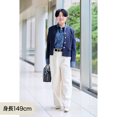 ★【ミモレ別注】マイ ウィークネスのシャンブレーシャツ【数量限定】