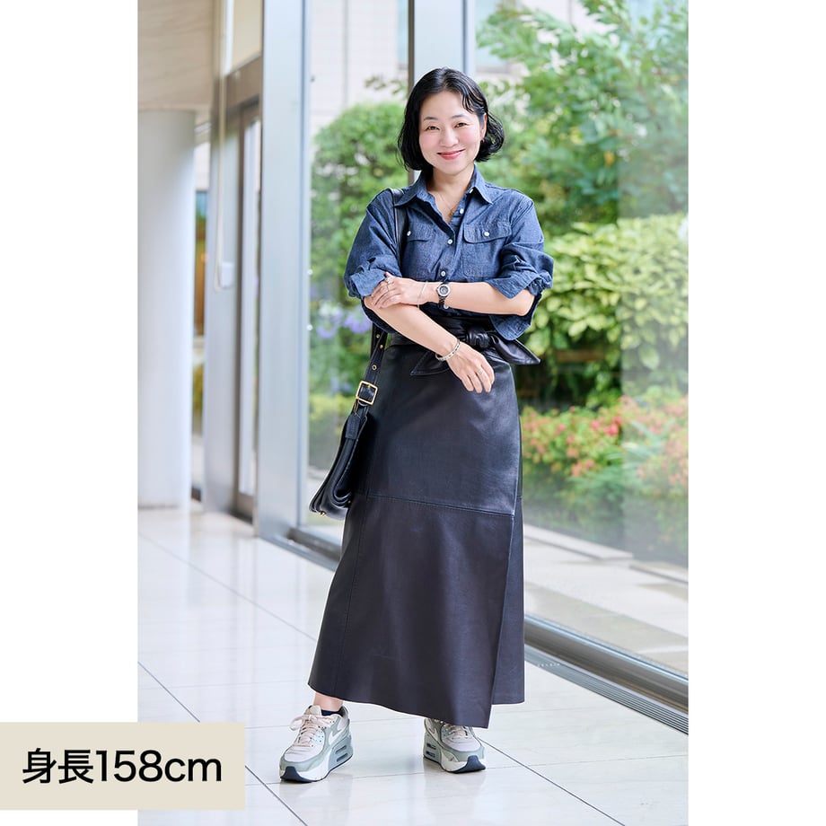 ★【ミモレ別注】マイ ウィークネスのシャンブレーシャツ【数量限定】