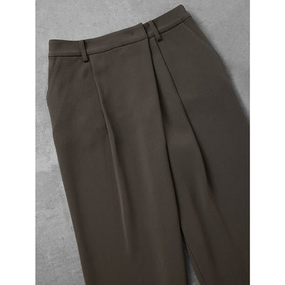 ★【ミモレ別注色】ソージュ　タックパンツ【数量限定】