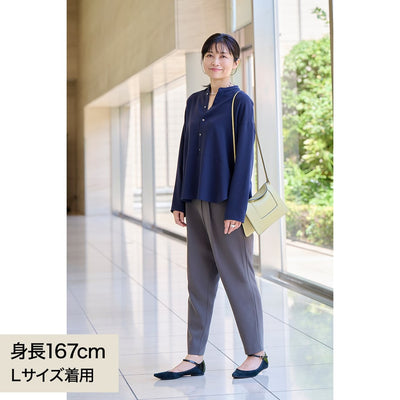 ★【ミモレ別注色】ソージュ　タックパンツ【数量限定】