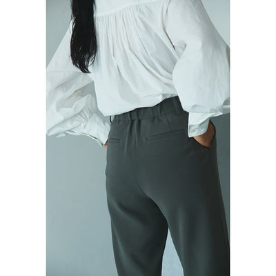 ★【ミモレ別注色】ソージュ　タックパンツ【数量限定】