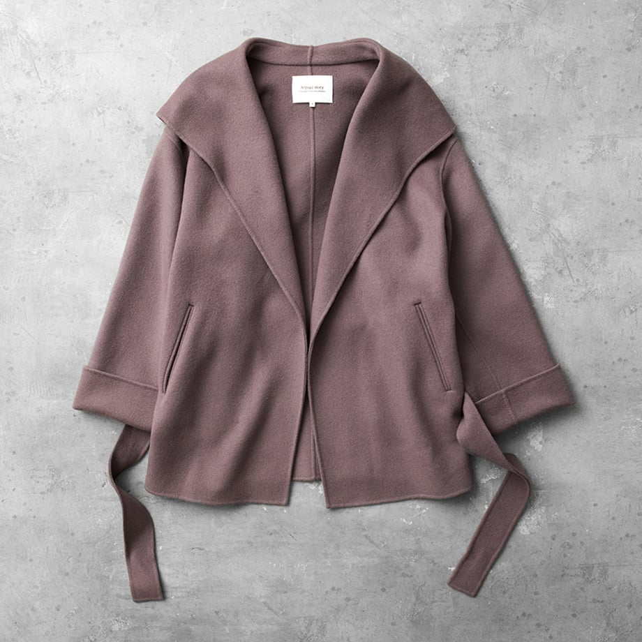 ★【ミモレ別注】アルページュストーリー フードリバーミドルコート