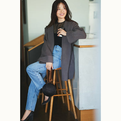 ★【ミモレ別注】アルページュストーリー フードリバーミドルコート