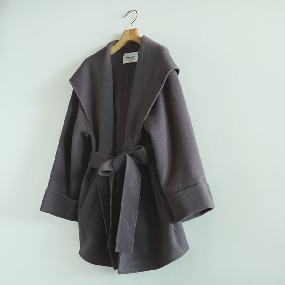 ★【ミモレ別注】アルページュストーリー フードリバーミドルコート