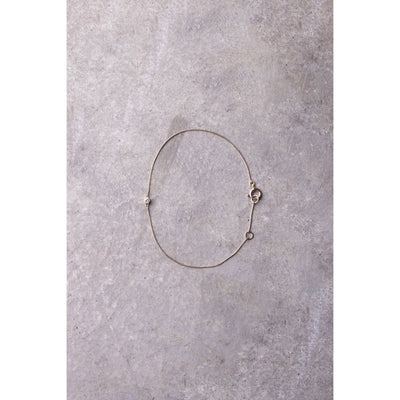 【ミモレ別注】アルティーダ ウードK10一粒ダイヤモンドブレスレット