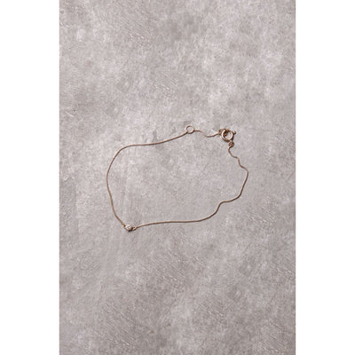 【ミモレ別注】アルティーダ ウードK10一粒ダイヤモンドブレスレット