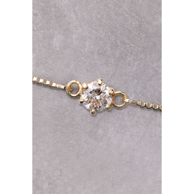 【ミモレ別注】アルティーダ ウードK10一粒ダイヤモンドブレスレット