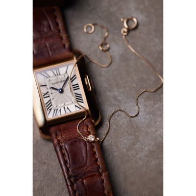 【ミモレ別注】アルティーダ ウードK10一粒ダイヤモンドブレスレット