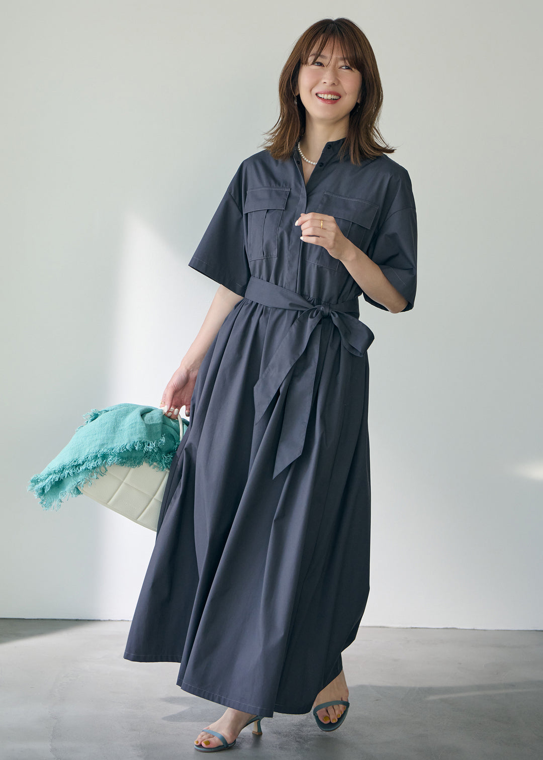 ミモレ別注】伊藤真知さん×uncraveコラボ ワンピース – K2CSTORE